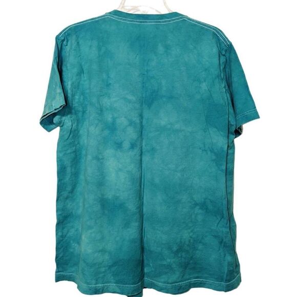 Liquid Blue Men's Tie-dye Simpsons, The Christmas Cheer T-Shirt Green Large - Picture 2 of 8